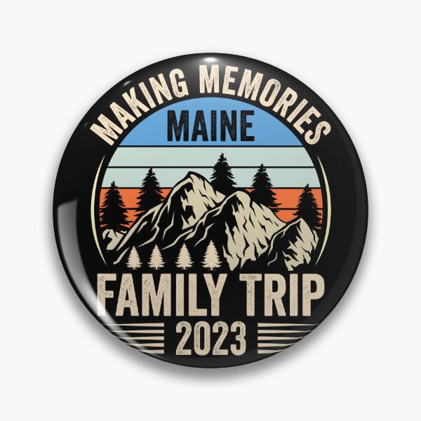 Item preview, Maine Family Trip 2023 Mountains Camping Family Vacation T-Shirt designed and sold by KGN  CREATIVITY.