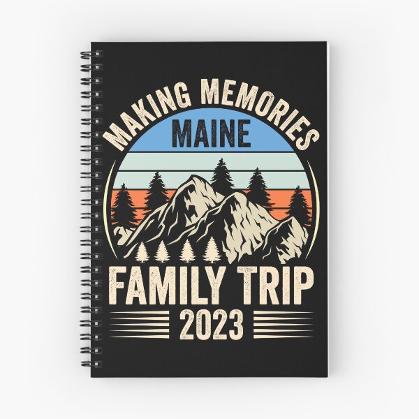 Item preview, Maine Family Trip 2023 Mountains Camping Family Vacation T-Shirt designed and sold by KGN  CREATIVITY.
