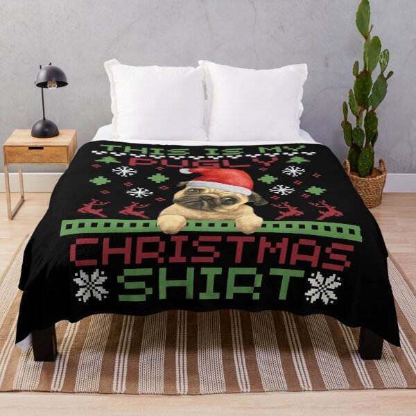 Item preview, This is My Pugly Christmas Shirt designed and sold by MacAndMoose.