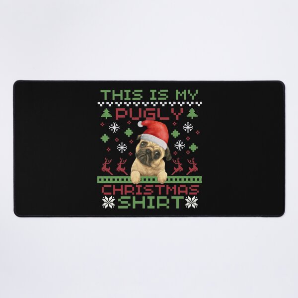 Item preview, This is My Pugly Christmas Shirt designed and sold by MacAndMoose.