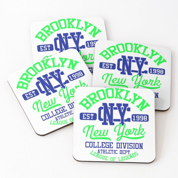 Item preview, Brooklyn new york city typography design designed and sold by Enhance  Imagination.
