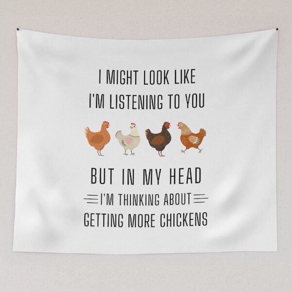 Item preview, Must Get More Chickens - Black Text designed and sold by GWTF-Designs.