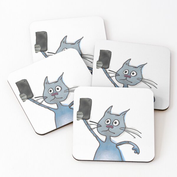 Item preview, Cool cat funny selfie, Cat taking a selfie, funny cat portrait, cute cat photographer, cat taking a self portrait, cool cat selfie, for photographer designed and sold by Artsareus.