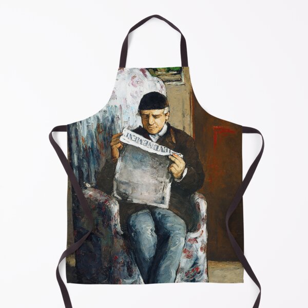 Item preview, HD PAUL CEZANNE - The Artist's Father, Reading "L'Événement" designed and sold by Go Logo Designs.