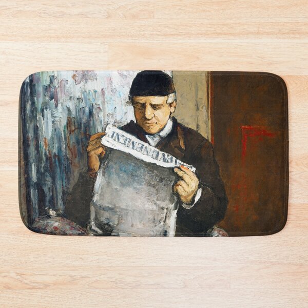 Item preview, HD PAUL CEZANNE - The Artist's Father, Reading "L'Événement" designed and sold by Go Logo Designs.
