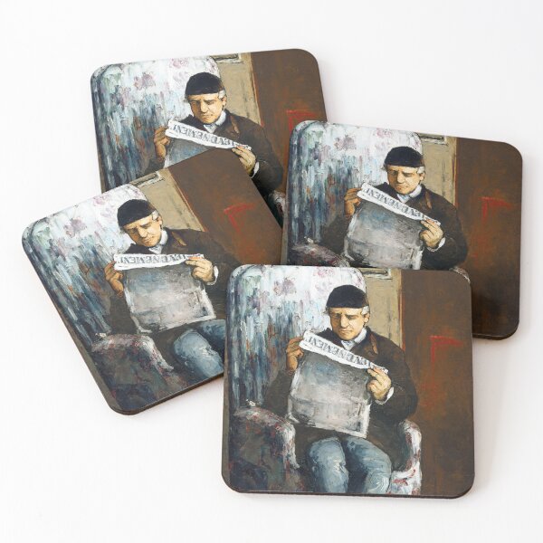 Item preview, HD PAUL CEZANNE - The Artist's Father, Reading "L'Événement" designed and sold by Go Logo Designs.