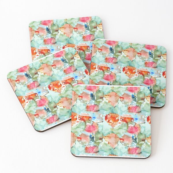 Item preview, Retro Abstract Multi Colour Pattern designed and sold by Bashini.