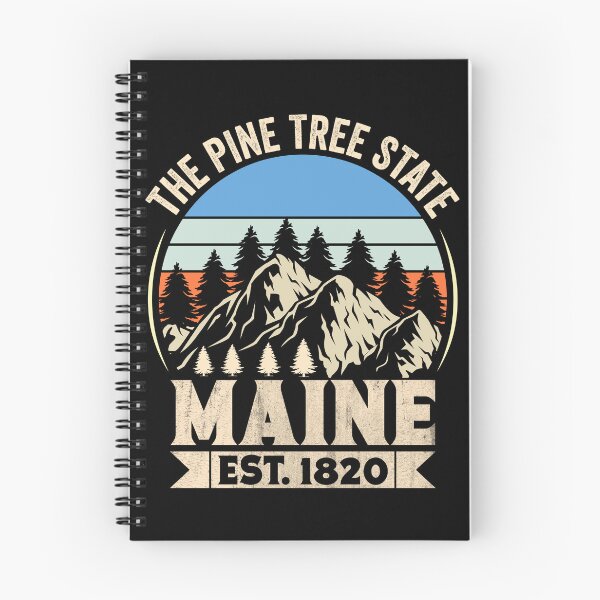 Item preview, Maine The Pine Tree State Est. 1820 Vintage Mountains T-shirt designed and sold by KGN  CREATIVITY.