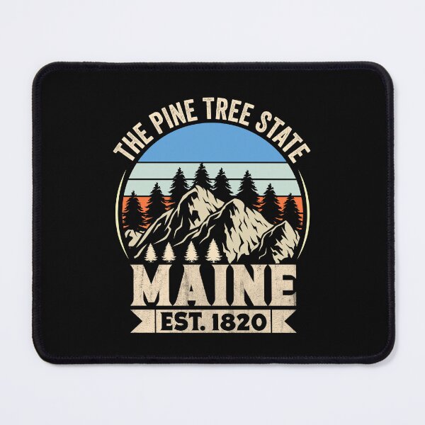 Item preview, Maine The Pine Tree State Est. 1820 Vintage Mountains T-shirt designed and sold by KGN  CREATIVITY.