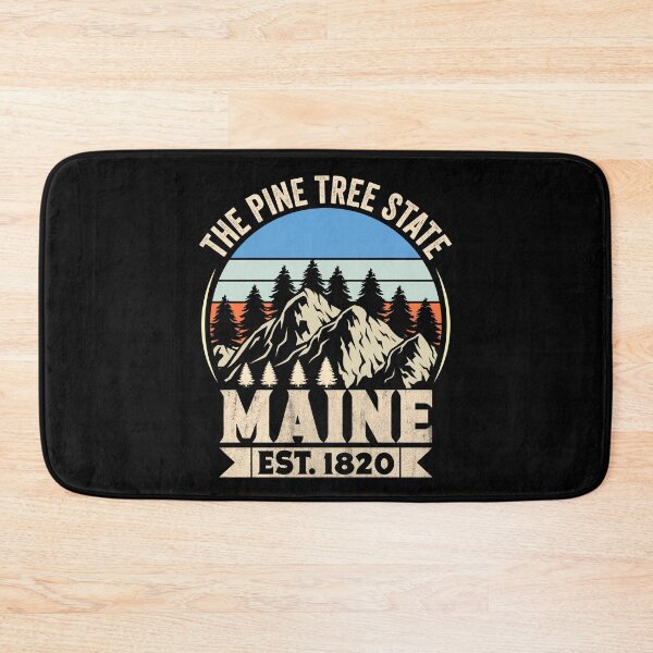 Item preview, Maine The Pine Tree State Est. 1820 Vintage Mountains T-shirt designed and sold by KGN  CREATIVITY.