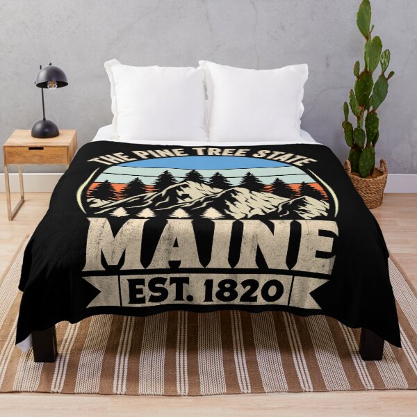 Item preview, Maine The Pine Tree State Est. 1820 Vintage Mountains T-shirt designed and sold by KGN  CREATIVITY.