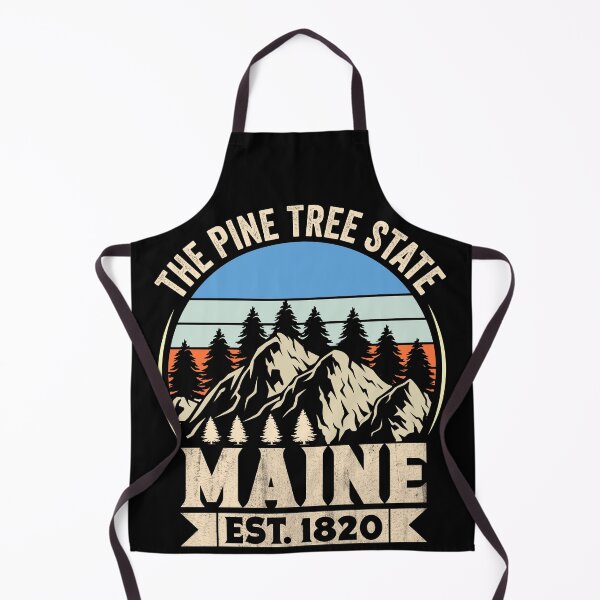 Item preview, Maine The Pine Tree State Est. 1820 Vintage Mountains T-shirt designed and sold by KGN CREATIVITY.