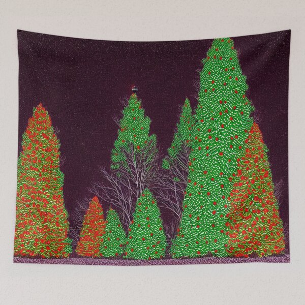 Item preview, DECORATED CHRISTMAS TREE - CHRISTMAS FOREST  designed and sold by ArtzandDesignz.