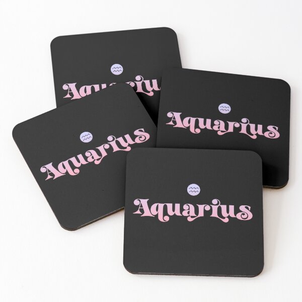 Item preview, AQUARIUS COLORED Astrology Zodiac Sign and Symbol designed and sold by SClassWeirdos.