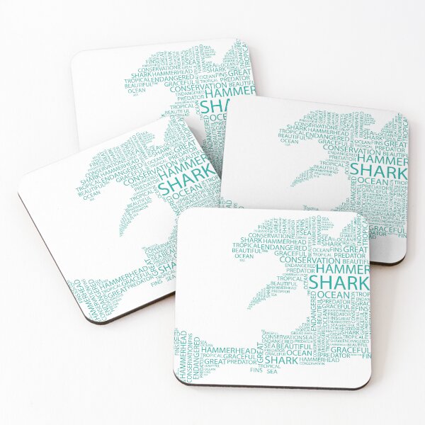 Item preview, Hammerhead Shark Word Art designed and sold by whyteshark.