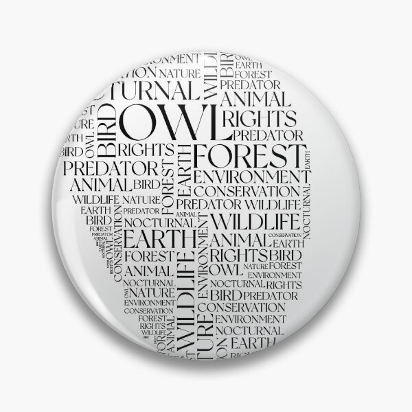 Item preview, Owl Word Art designed and sold by whyteshark.
