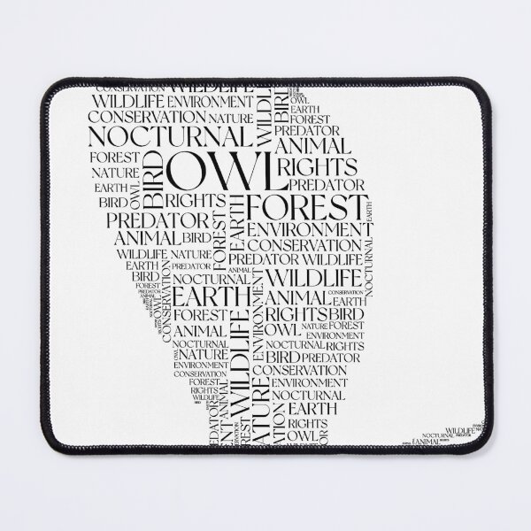 Item preview, Owl Word Art designed and sold by whyteshark.