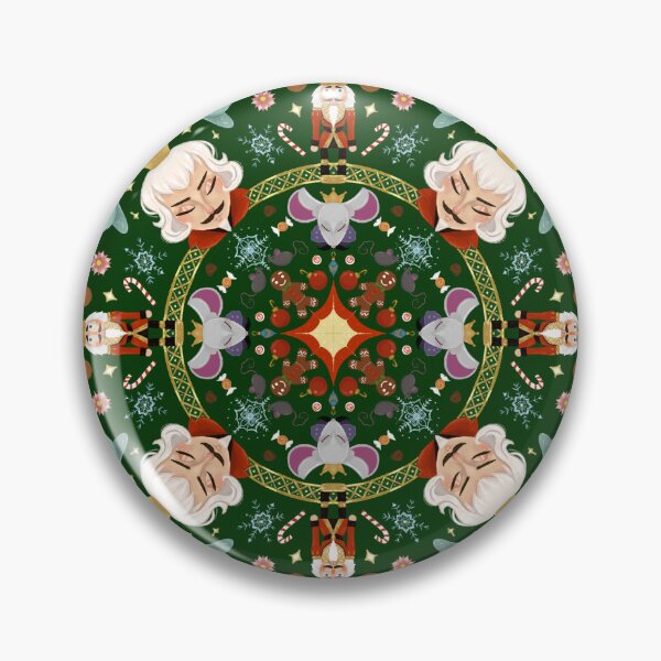 Item preview, Holiday Ballet Circle Pattern designed and sold by Hannah Hurst.