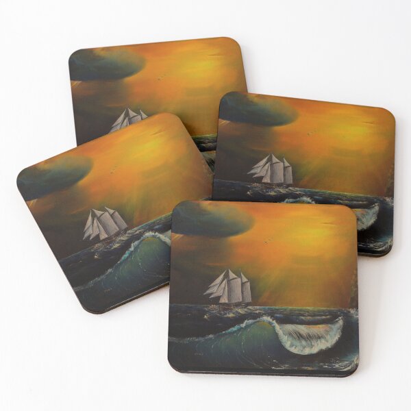 Item preview, Sunset at the rocky shore designed and sold by Zina Stromberg.