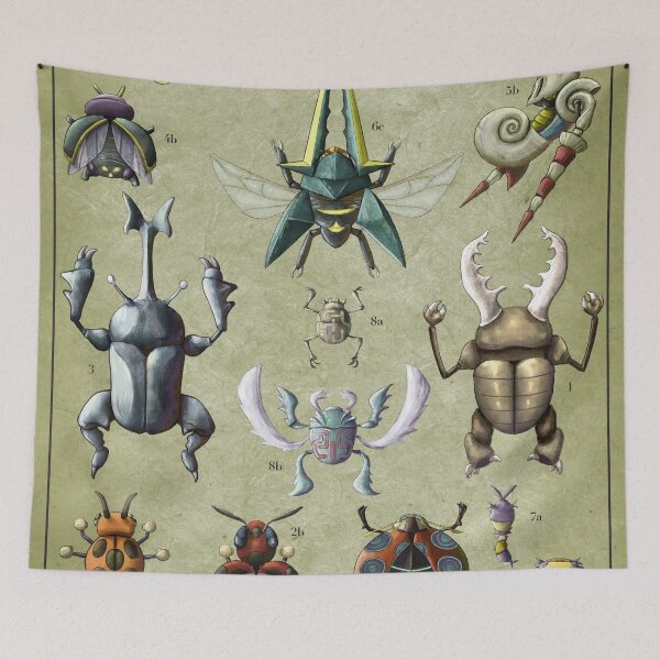 Item preview, Coleoptera Biological Illustration designed and sold by Daniel Swain Creations.