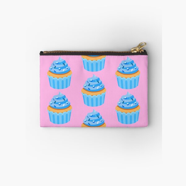 Item preview, Blue Color Cupcake Emoji Sticker designed and sold by KaomojiKitchen.