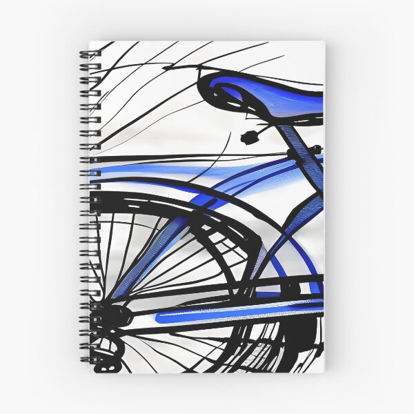 Item preview, Bicycle Exercise Blue  designed and sold by deniselynnimage.