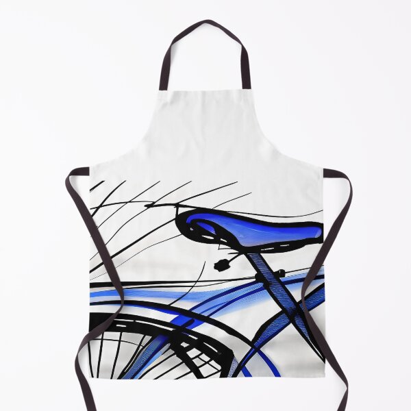 Item preview, Bicycle Exercise Blue designed and sold by deniselynnimage.