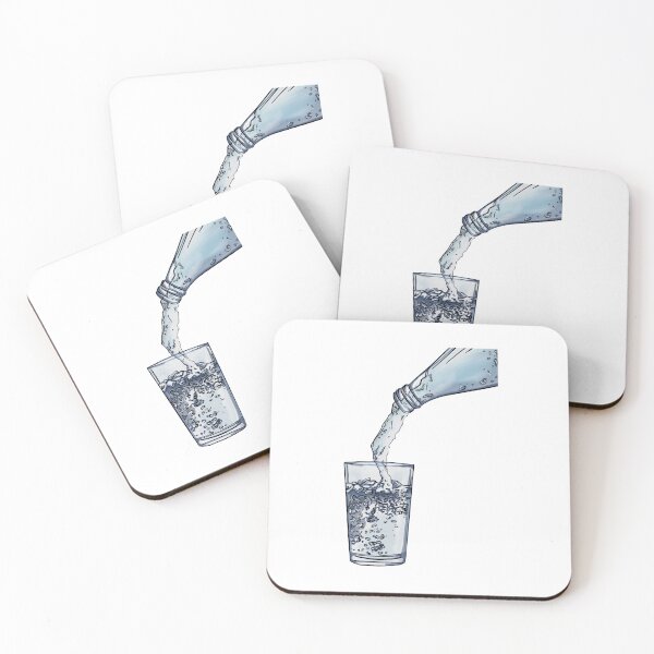 Item preview,  Pouring water design. designed and sold by JustArt88.