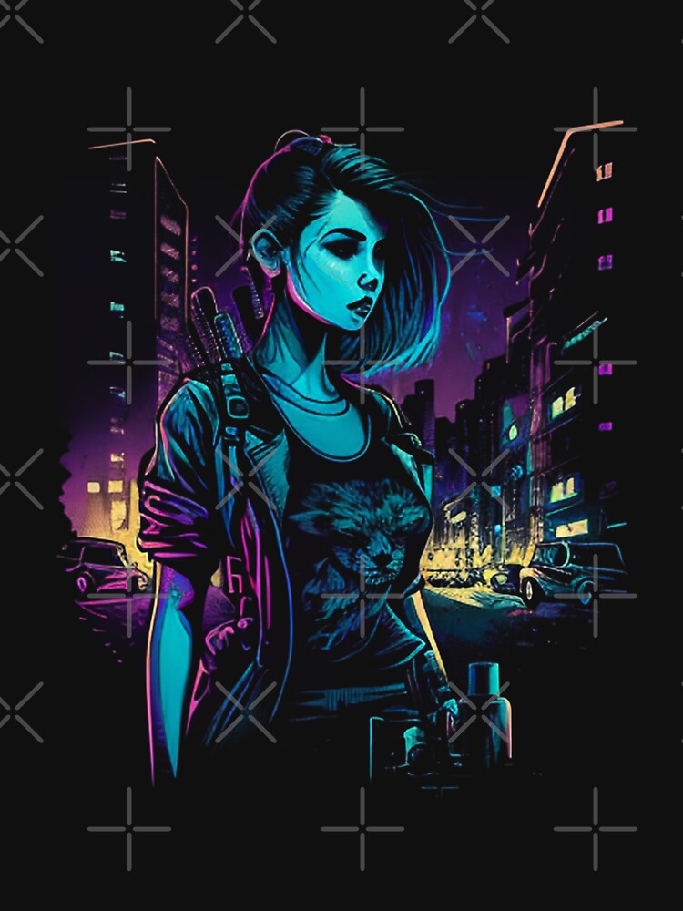 Cyberpunk Girl T Shirt For Sale By Jjt0724 Redbubble Cyberpunk Girl T Shirts Cyberpunk T 5371