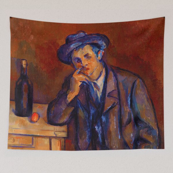 Item preview, HD PAUL CEZANNE - The Drinker designed and sold by Go Logo Designs.