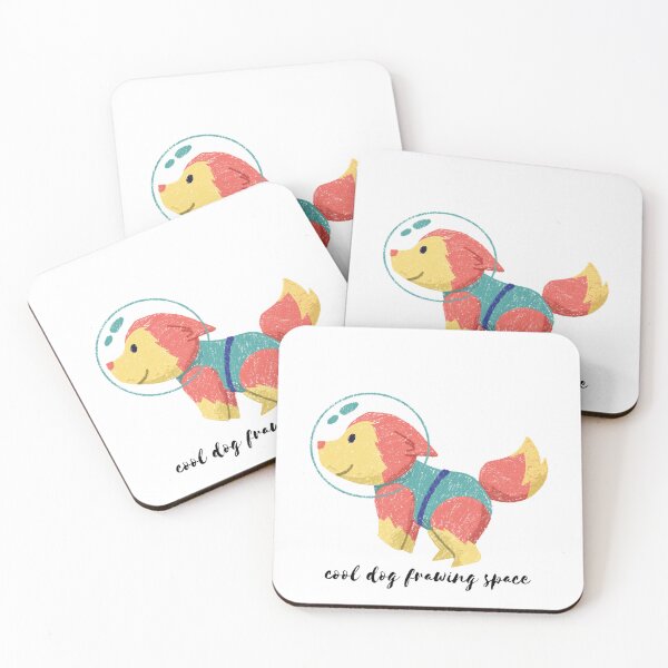 Item preview, cool dog frawing space designed and sold by shivanigautam.