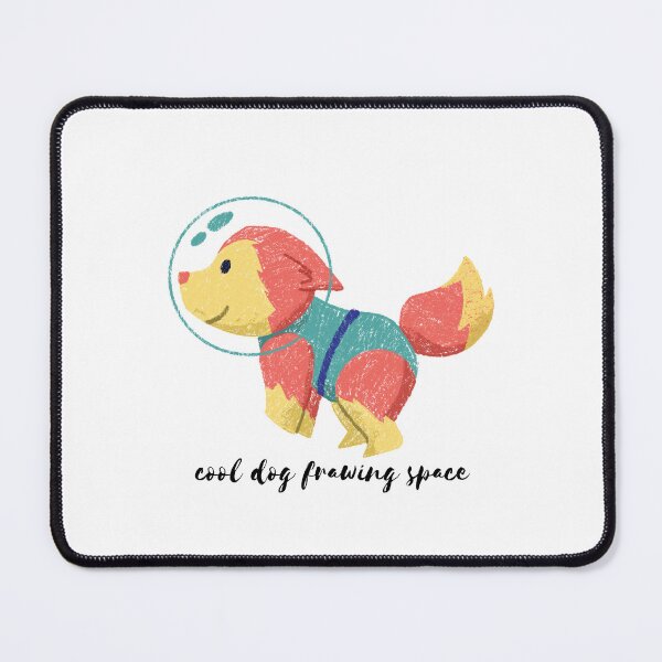 Item preview, cool dog frawing space designed and sold by shivanigautam.