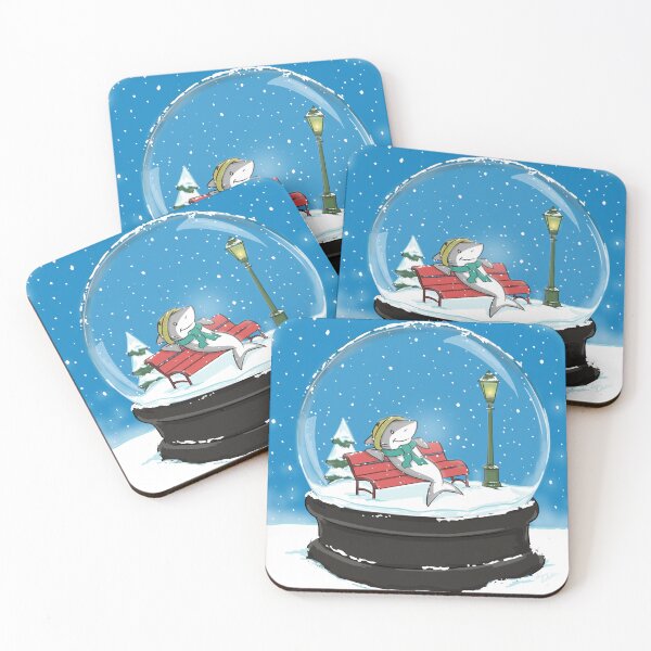 Item preview, Shark in a snow globe designed and sold by ohdakuwaqa.