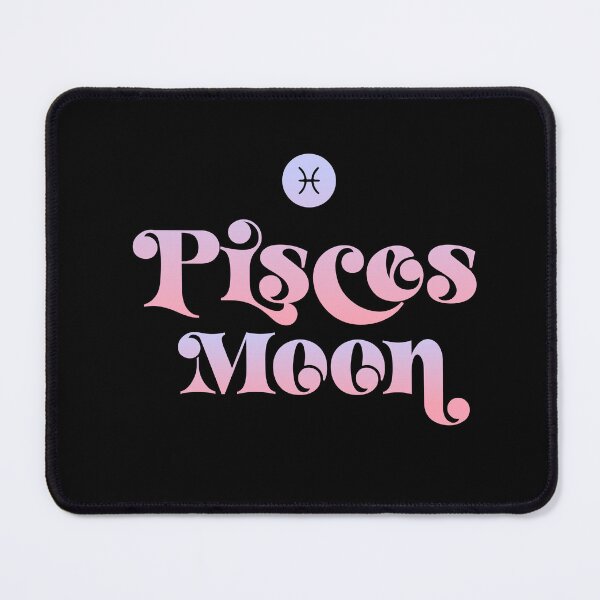 Item preview, PISCES MOON COLORED Astrology Zodiac Sign and Symbol designed and sold by SClassWeirdos.