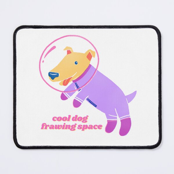 Item preview, cool dog frawing space designed and sold by shivanigautam.