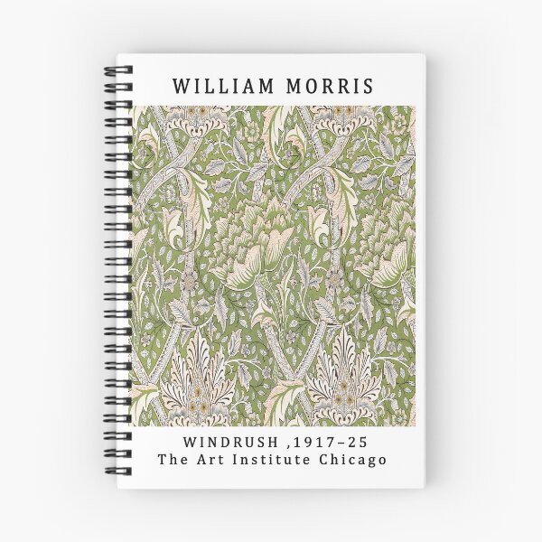 Item preview,  William Morris Windrush Green Floral ,Vintage Art Nouveau Botanical Exhibition,William Morris flowers designed and sold by Tamas Das.
