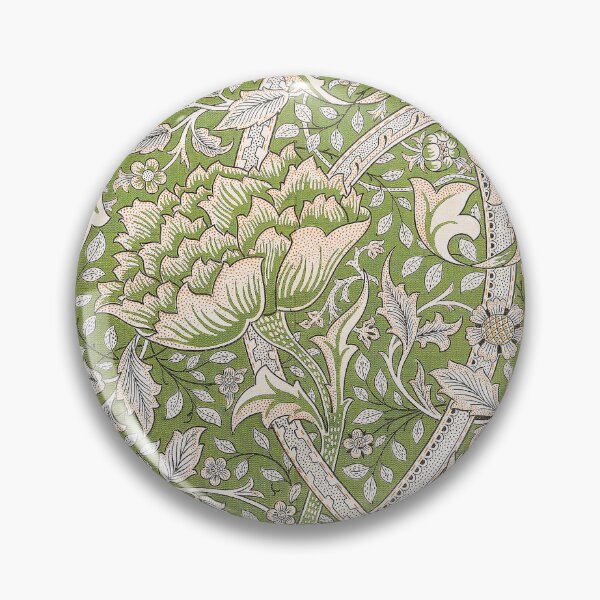 Item preview,  William Morris Windrush Green Floral ,Vintage Art Nouveau Botanical Exhibition,William Morris flowers designed and sold by Tamas Das.
