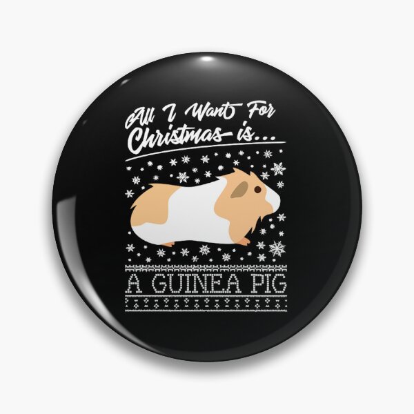 Item preview, all i want for christmas is a guinea pig knit pattern designed and sold by bolcreative.