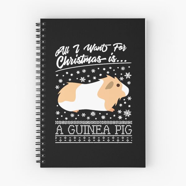 Item preview, all i want for christmas is a guinea pig knit pattern designed and sold by bolcreative.