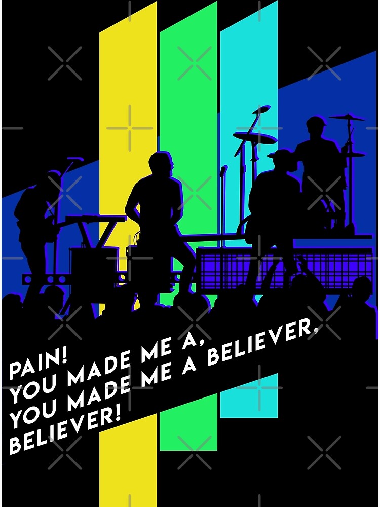 BELIEVER - Imagine Dragons Poster by DalyRincon