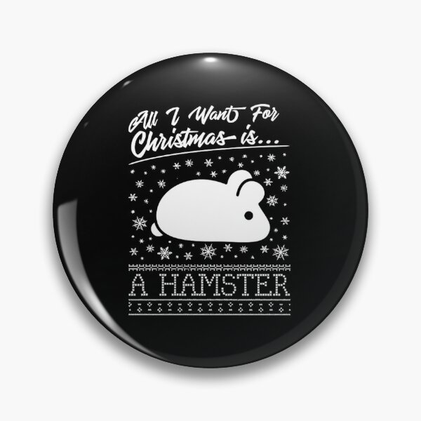 Item preview, all i want for christmas is a hamster knit pattern designed and sold by bolcreative.