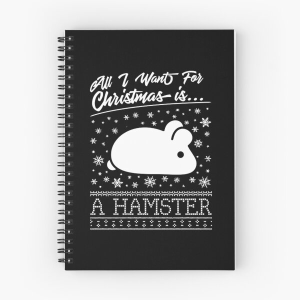 Item preview, all i want for christmas is a hamster knit pattern designed and sold by bolcreative.