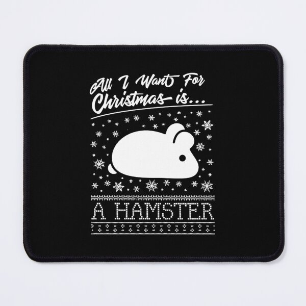 Item preview, all i want for christmas is a hamster knit pattern designed and sold by bolcreative.