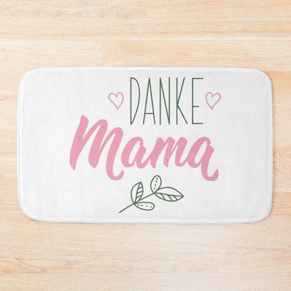 Item preview, Danke mama. German text: Thank you mom.  designed and sold by pidzam4e.