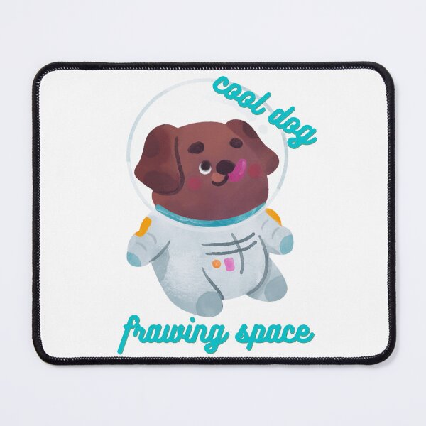 Item preview, cool dog frawing space designed and sold by shivanigautam.