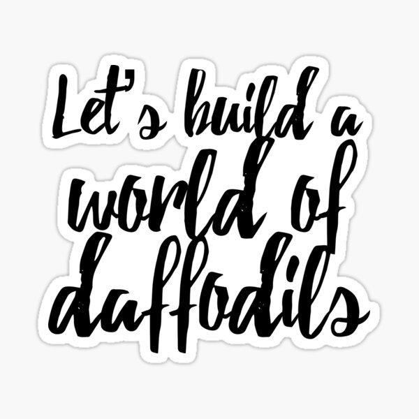 Item preview, World of Daffodils  designed and sold by TheBookAuror.