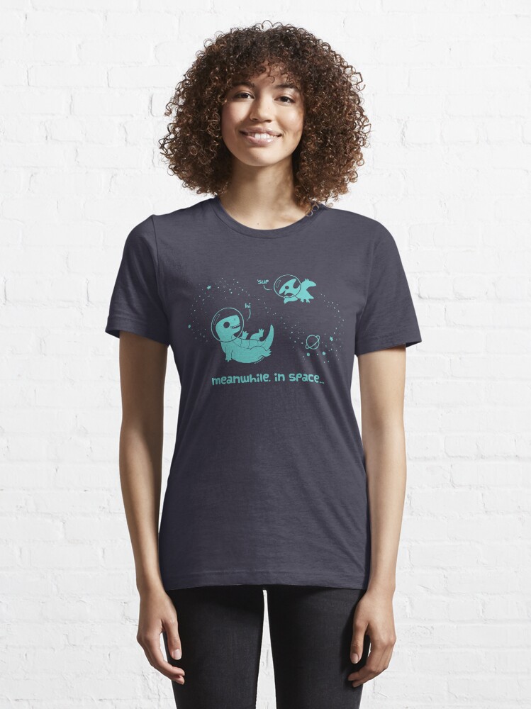 Alternate view of Meanwhile, In Space... Essential T-Shirt