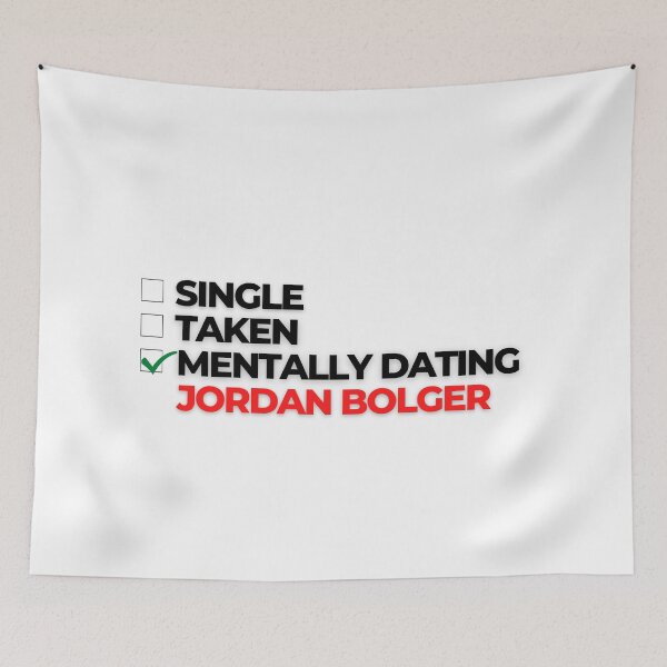 Item preview, Mentally Dating Jordan Bolger designed and sold by Itsheartshop.