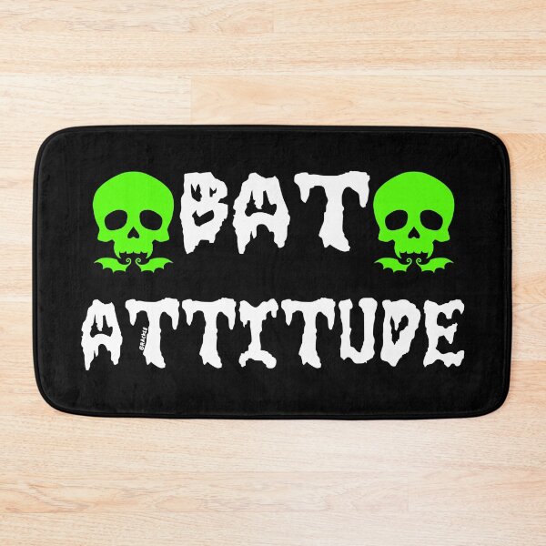 Item preview, Bat Attitude (Green Version) designed and sold by JanGrackle.