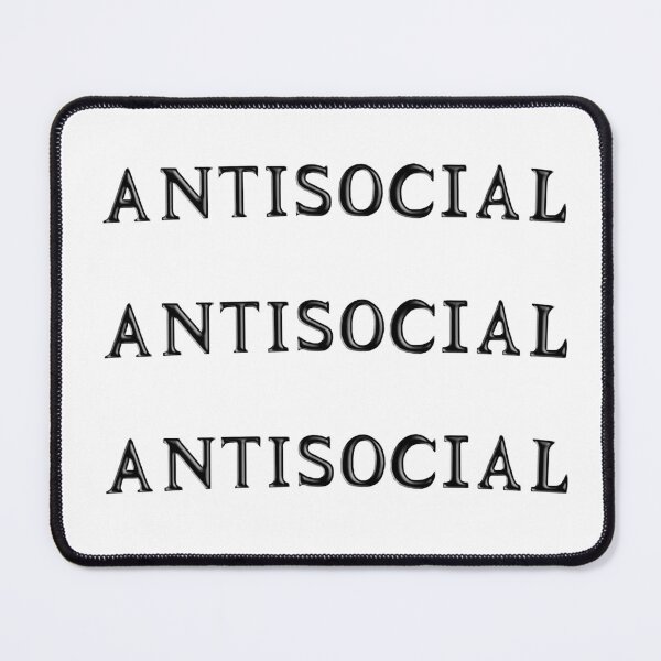 Item preview, Antisocial designed and sold by Soaked-N-Bleach.